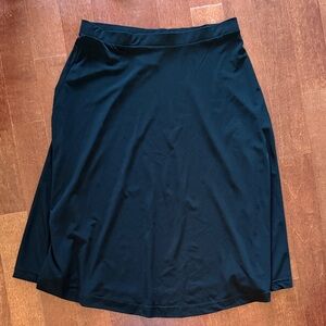 Attention Classic Black A-Line Skirt
